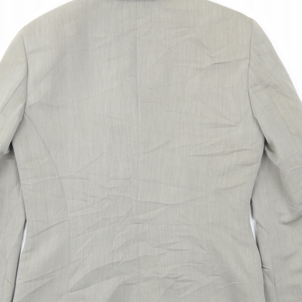 Principles Womens Grey Jacket Blazer Size 10