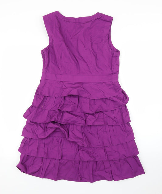 Coleen x Womens Purple A-Line Size 12