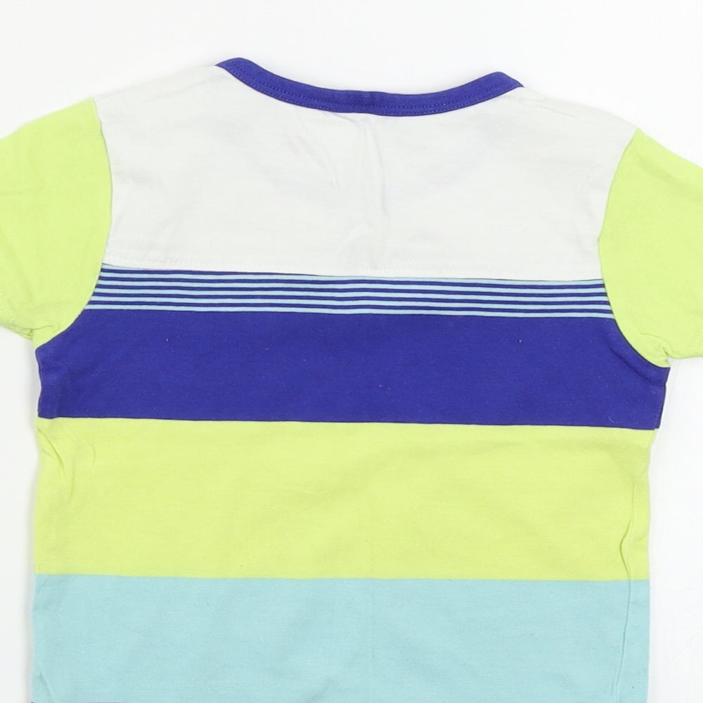 Mini Club Boys Blue Basic T-Shirt Size 12-18 Months