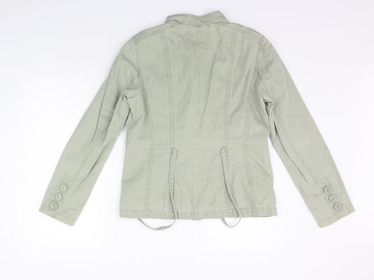 NEXT Womens Green Jacket Coat Size 12 - washable mark