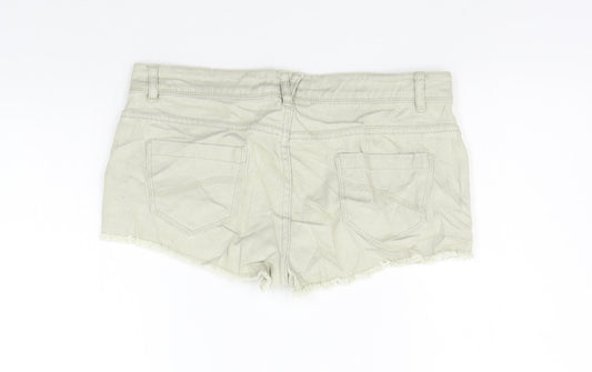 Divided Womens Beige Cut-Off Shorts Size 6