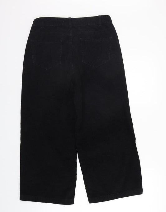 deniem & co Womens Black Trousers Size 12 L23 in