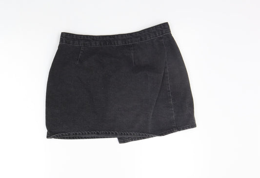 ASOS Womens Grey A-Line Skirt Size 10