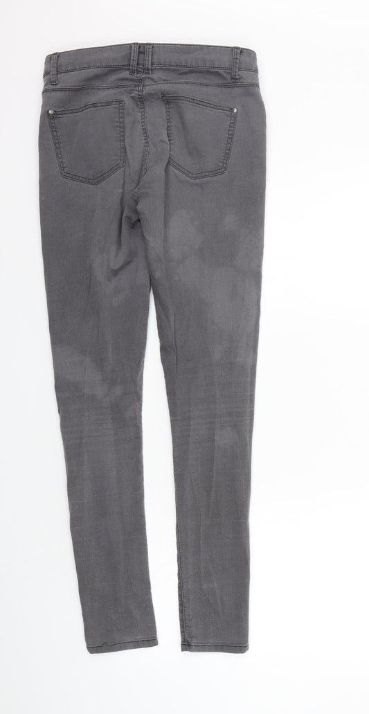 Topshop Womens Grey Jegging Jeans Size 28 in L32 in