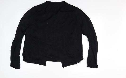 mackays Womens Black Knit Cardigan Jumper Size XL