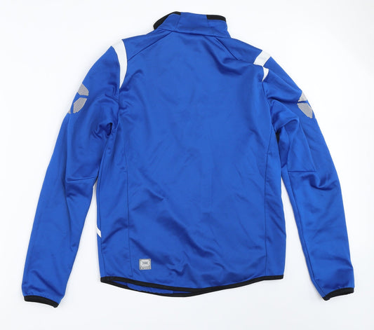 Stanno Mens Blue Henley Sweatshirt Size S