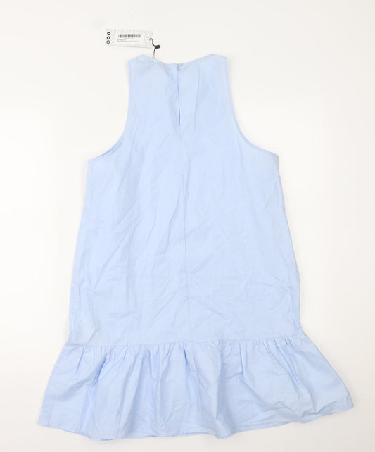 Boohoo Womens Blue Shift Size 8