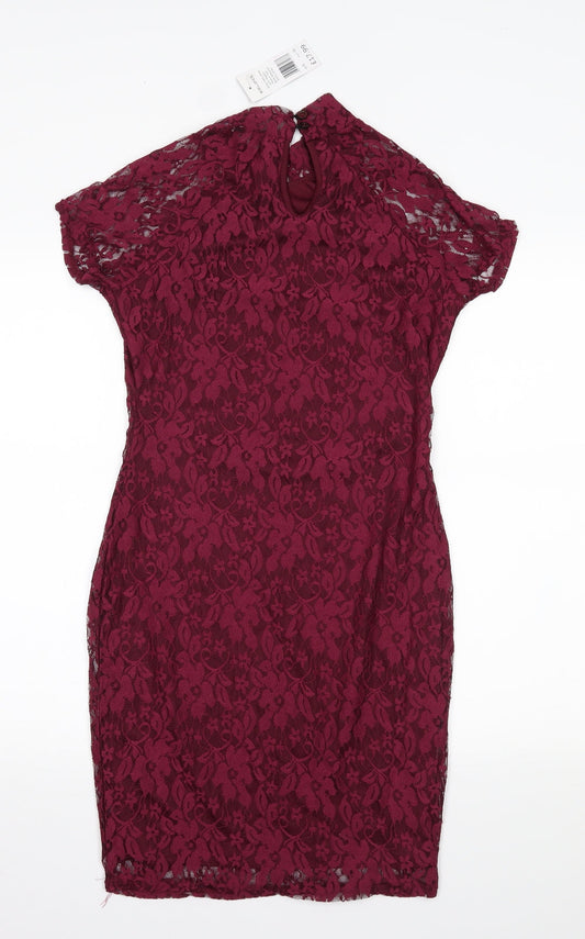 Select Womens Purple Mini Size 8