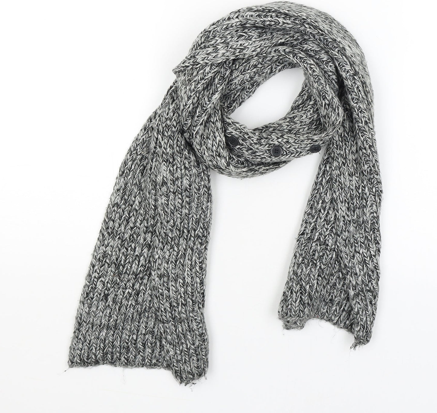 Preworn Womens Grey Scarf