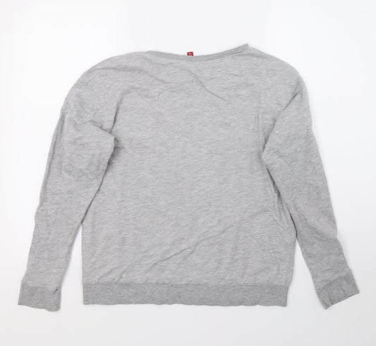 H&M Womens Grey Pullover Jumper Size XS