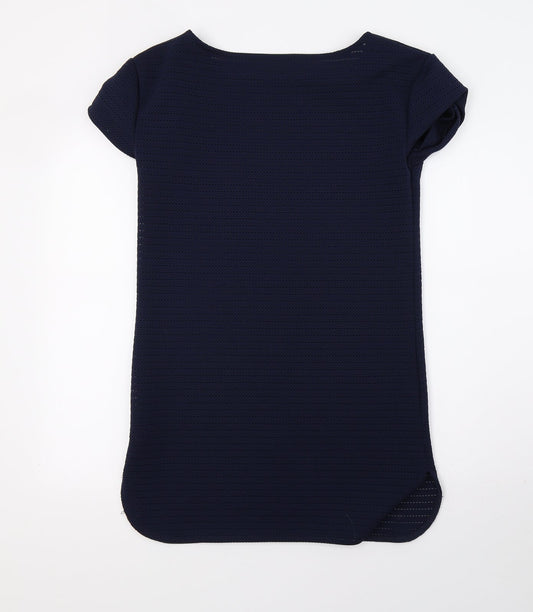 NEXT Womens Blue Batik A-Line Size 8