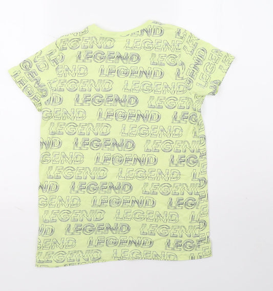Primark Boys Green Basic Polo Size 10-11 Years