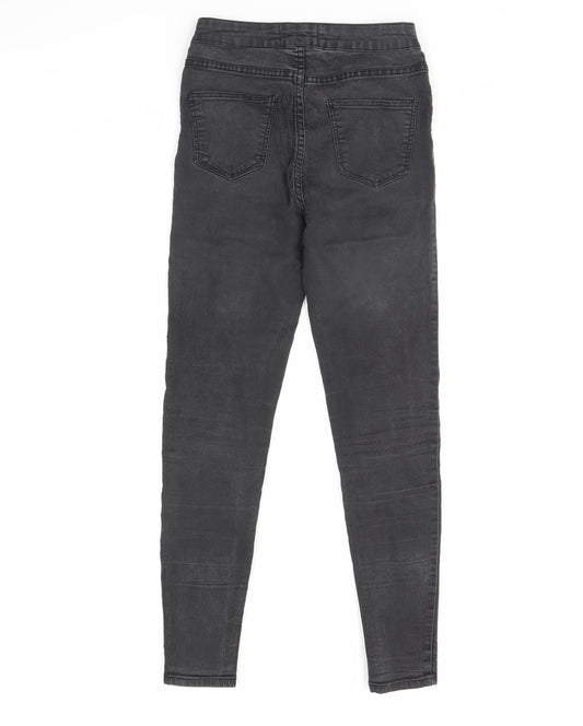 New Look Womens Black Denim Skinny Jeans Size 10 L29 in