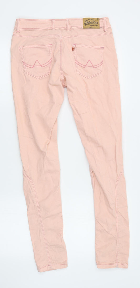 strutt Womens Pink Straight Jeans Size 30 L32 in