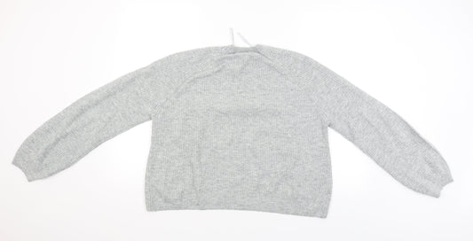 Topshop Womens Grey Pullover Jumper Size 10