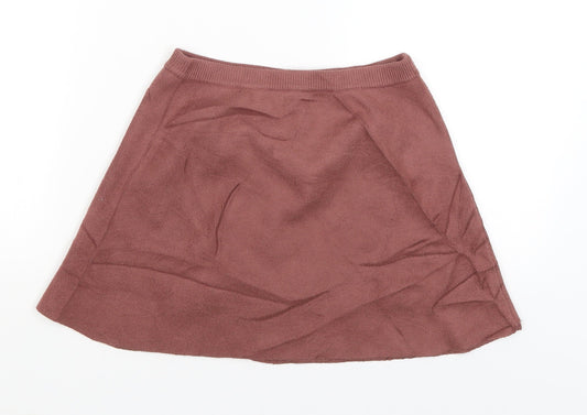 Zara Girls Beige Flare Skirt Size 9-10 Years