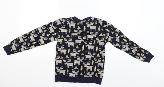 NEXT Boys Blue Basic T-Shirt Size 8 Years