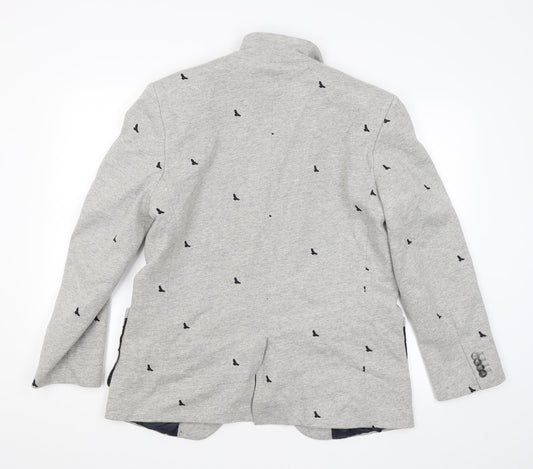 Cedar Wood State Womens Grey Jacket Size M