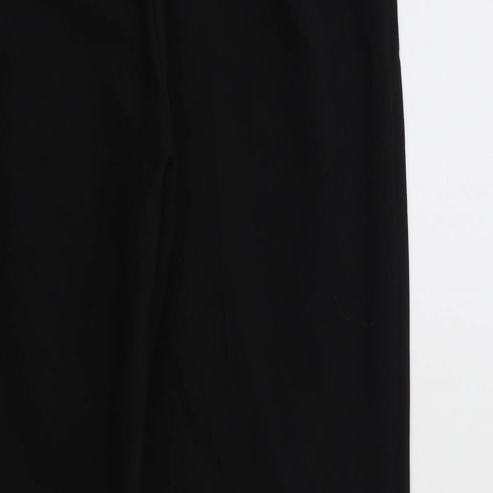 AMARANTO Womens Black Dress Pants Trousers Size 12 L28 in