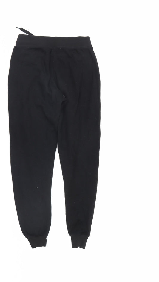New Look Womens Black Sweatpants Trousers Size 6 L27 in