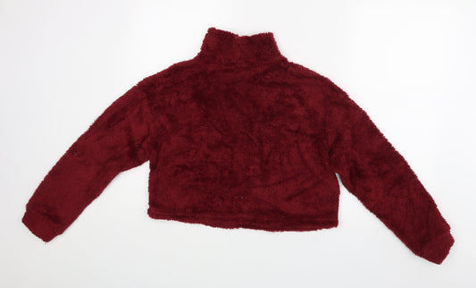 Sheine Womens Red Pullover Jumper Size 6