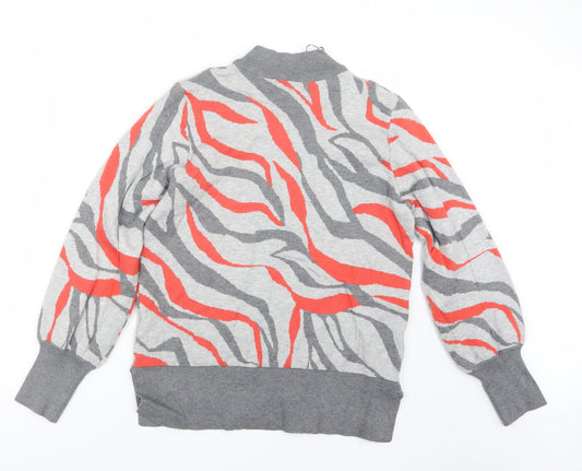 Preworn Womens Grey Knit Pullover Jumper Size M