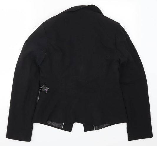 Principles Womens Black Jacket Suit Jacket Size 12