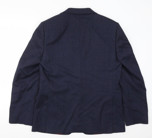 Marks and Spencer Mens Blue Jacket Suit Jacket Size 40