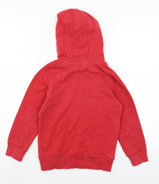 George Boys Red Jersey Pullover Hoodie Size 6-7 Years - Atlantic