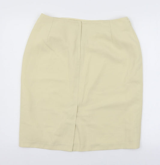 Paul Seperates Womens Ivory Straight & Pencil Skirt Size 16