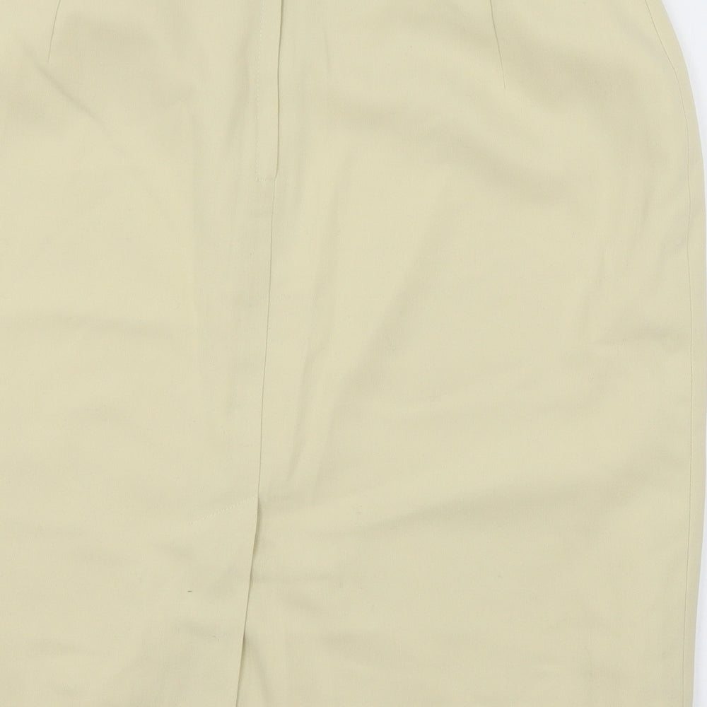Brand and care label for Paul Seperates women’s ivory straight & pencil skirt, size UK 16