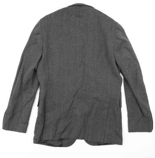 James Barry Mens Grey Jacket Blazer Size 40