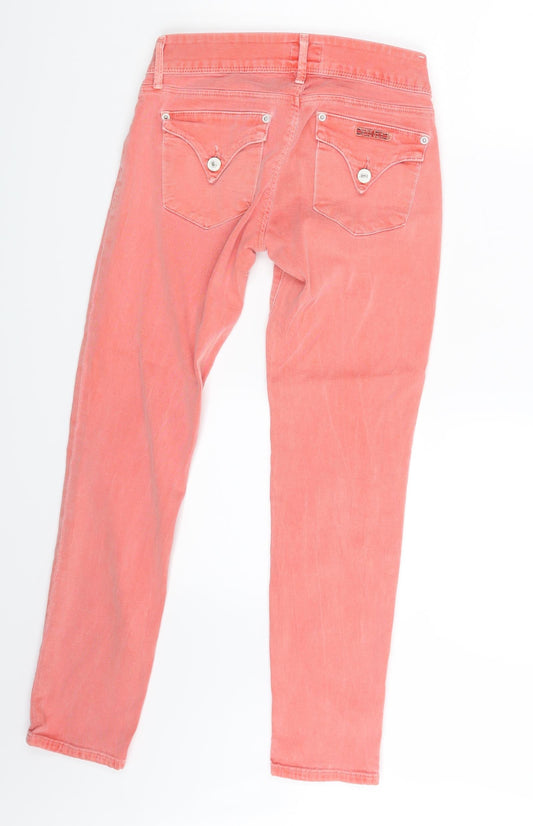 Hudson Girls Pink Denim Skinny Jeans One Size