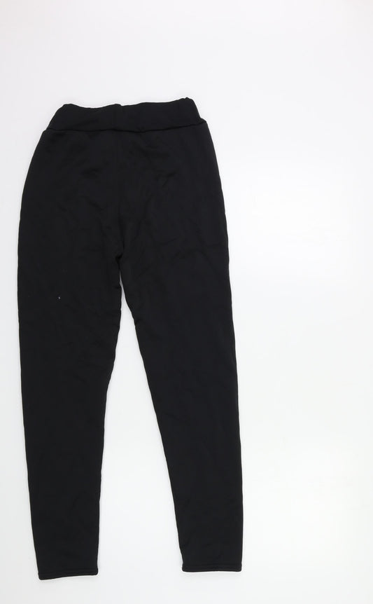 Fashion Womens Black Trousers Size 23 in L27 in