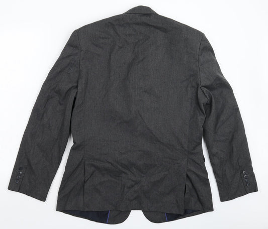 Marks and Spencer Mens Grey Jacket Suit Jacket Size 40