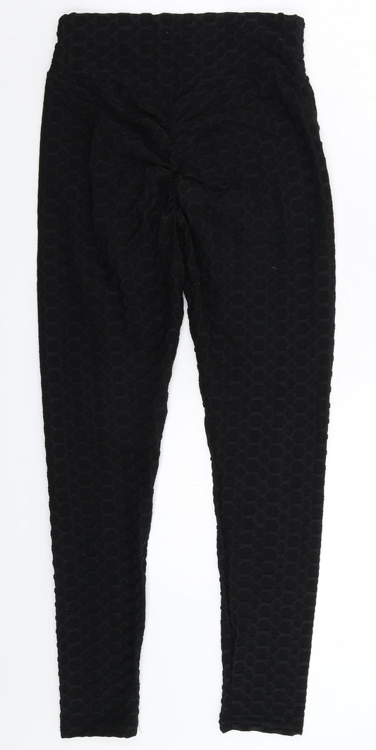 Preworn Womens Black Jegging Leggings Size 28 in L27 in
