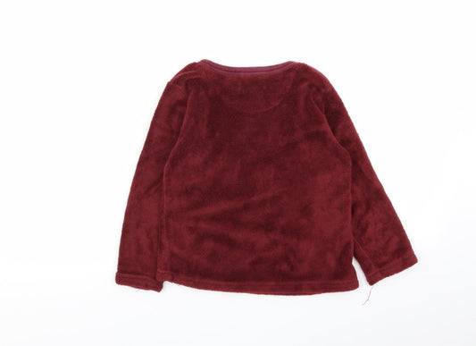 Primark Boys Brown Solid Pyjama Top Size 6-7 Years