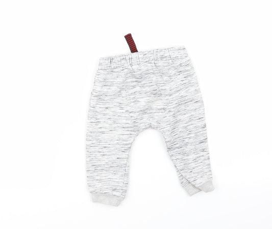 diney Boys Grey Jogger Trousers Size 6-9 Months