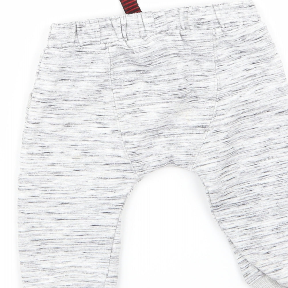 diney Boys Grey Jogger Trousers Size 6-9 Months