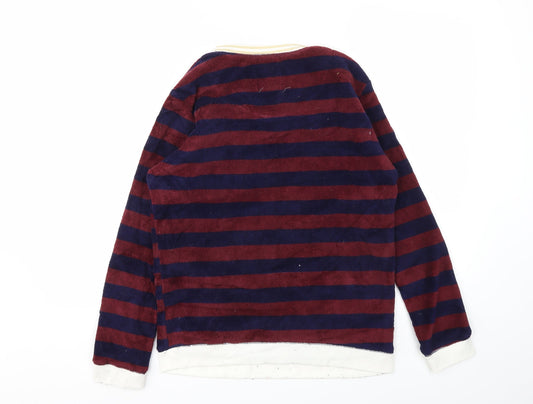 Primark Girls Multicoloured Striped Top Pyjama Top Size S