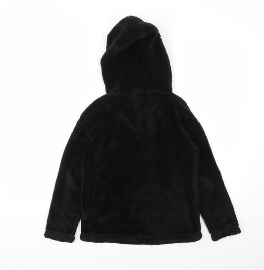 Gap Girls Black Full Zip Jumper Size M