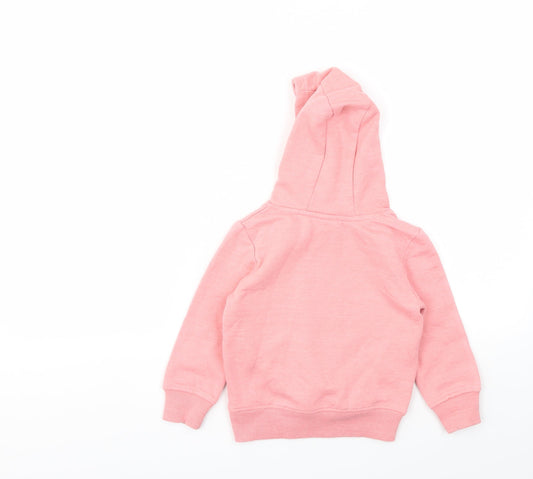 XMALL Girls Pink Pullover Jumper Size 2 Years