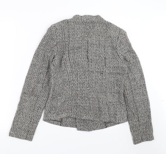 Silence + Noise Womens Grey Jacket Size S