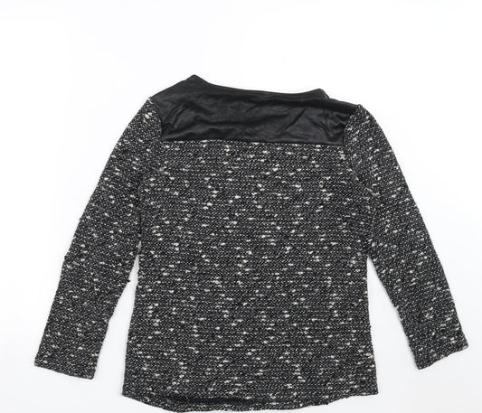 Marks and Spencer Womens Black Pullover Jumper Size 12