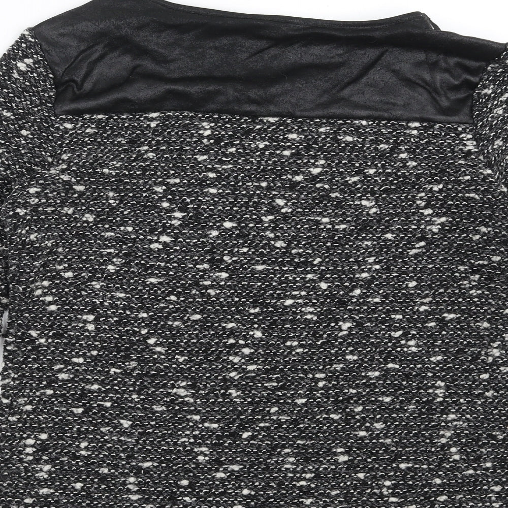 Marks and Spencer Womens Black Pullover Jumper Size 12