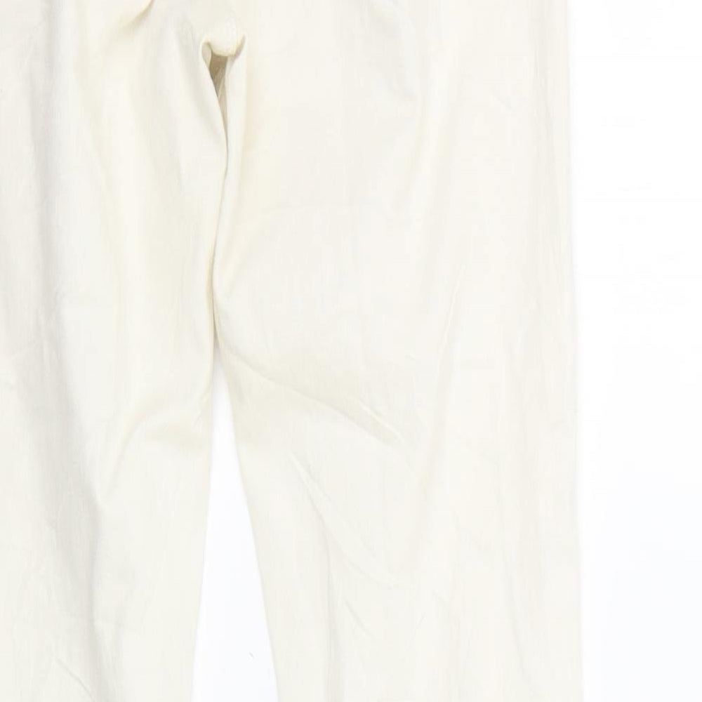 Topshop Womens Beige Trousers Size 28 in L30 in