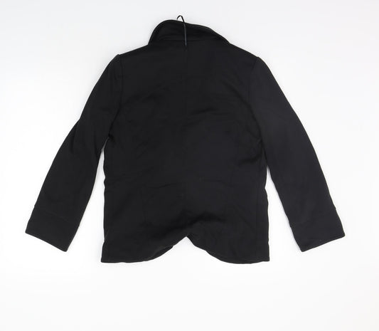 Red Chilli Womens Black Jacket Blazer Size 8