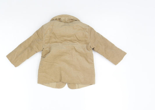 George Girls Beige Jacket Coat Size 9-12 Months