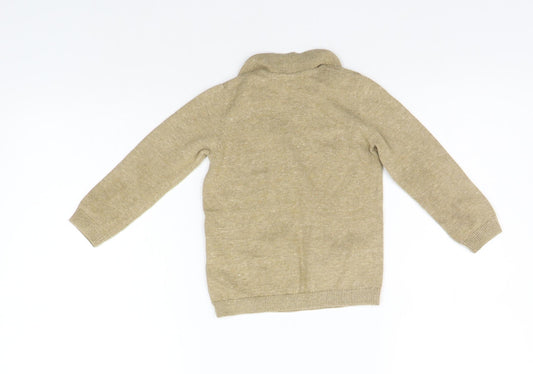 billie Girls Beige Basic T-Shirt Size 9-12 Months