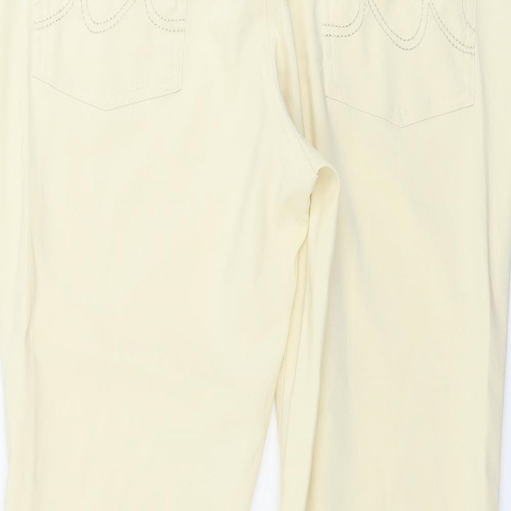 BPC Womens Ivory Trousers Size 16 L23 in
